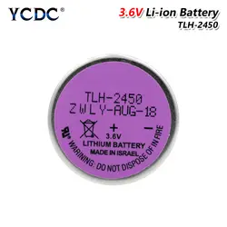 Высокое качество 3,6 В Er2450 батареи Tlh-2450 550 мАч литиевая батарея сухая батарея длительный срок службы для систем контроля давления в шинах