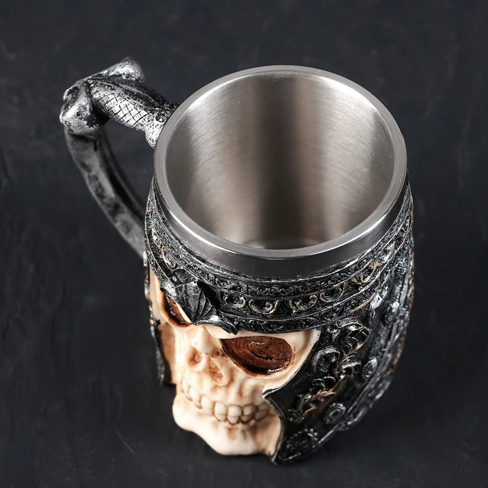Taza medieval. Calavera, 400 ml ► Foto 3/6