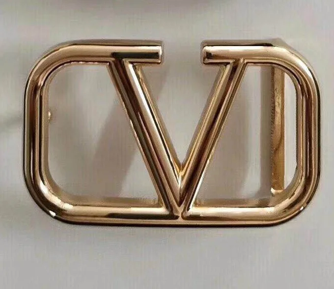 

Belt buckles for men V icon metal buckle for belts 2019 designer new fashion Luxury