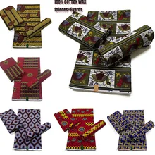 

NEW TY 2021 African Wax Print Ankara Fabrics 100% Cotton Nigerian style patchwork sewing Guaranteed Veritable Real Wax For