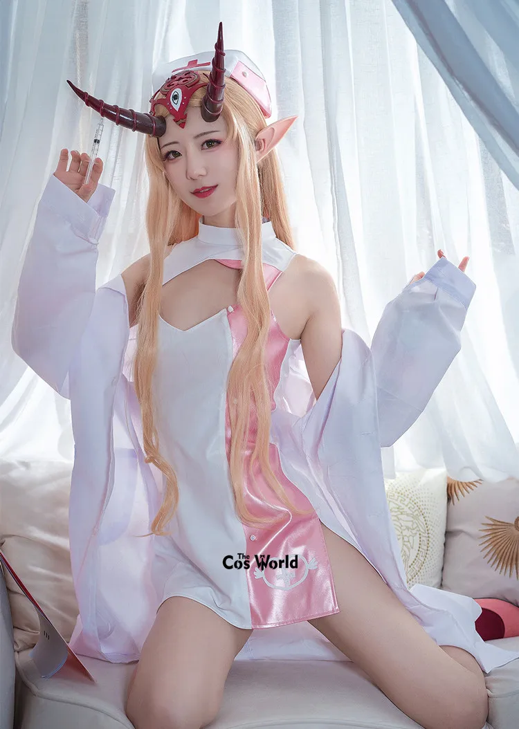 FGO Fate Grand Order Ibaraki Doji Shuten униформа медсестры Douji наряд Аниме игры Косплей костюмы| |