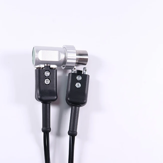 Equivalent GE MODEL DA 503 Probe, 2 MHz, range 5.0 to 300 mm in steel with KBA-533 Cable