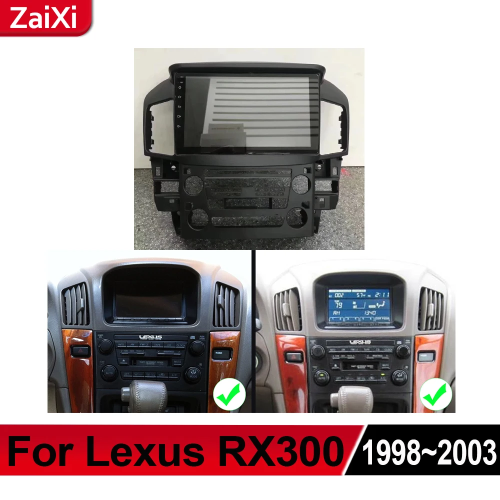 Автомагнитола ZaiXi для Lexus RX RX300 1998 ~ 2003 Android GPS аудио радио стерео навигация в