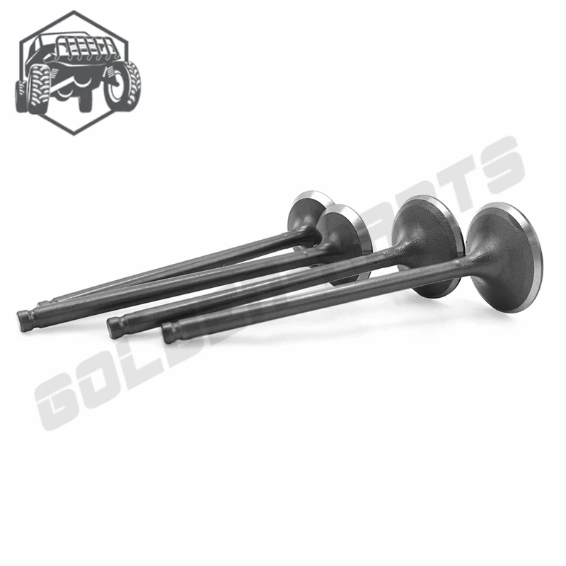 4 шт. 1 комплект впускной и вытяжной клапан для cfmoto 500 188cc двигатель для квадроцикла запчасти 0180-022004 0180-022005