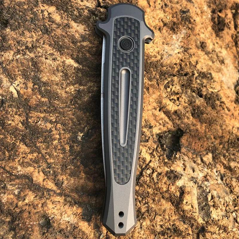 Темно-серый Новинка 7150, быстро складывающийся нож Kershaw CPM154, алюминиевая ручка, для кемпинга, для улицы, для самообороны, для тела, нож для выживания, инструмент для повседневного использования - Цвет: Темно-серый