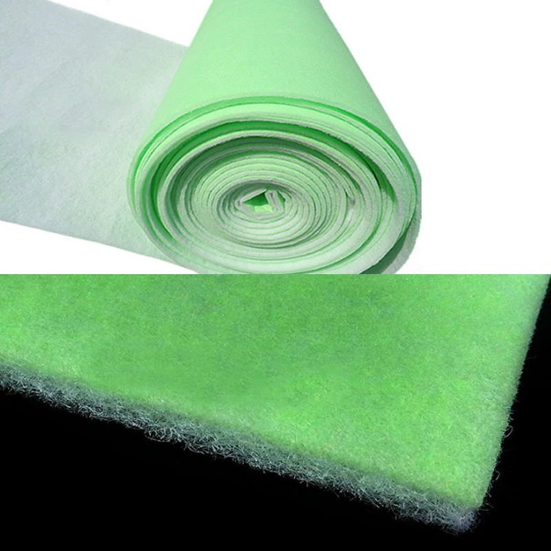 Green and white double layer intermediate filtration cotton air conditioning filtration hospital/chemical aseptic protection