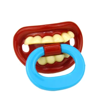 

1Pcs Funny Silicone Funny Nipple Dummy Baby Soother Joke Prank Toddler Kid Pacifier Baby Care Pacy Orthodontic Nipples Teether