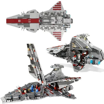

NEW Star Series Wars The Venator-class Republic Attack Cruiser StarWarlys Model Building Blocks Compatible Lepinblock 05042 Toys