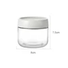 Glass Storage Jar Sealed Food Storage Container Household Multi-function Small Tea Cans Grains Candy Storage Salad Dessert Bowl 6