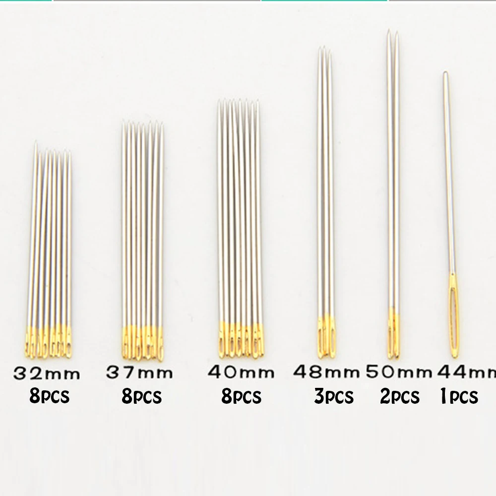 Популярные 30 шт. ручные швейные иглы вышивка ремонт кожа джинсовый шелк холст