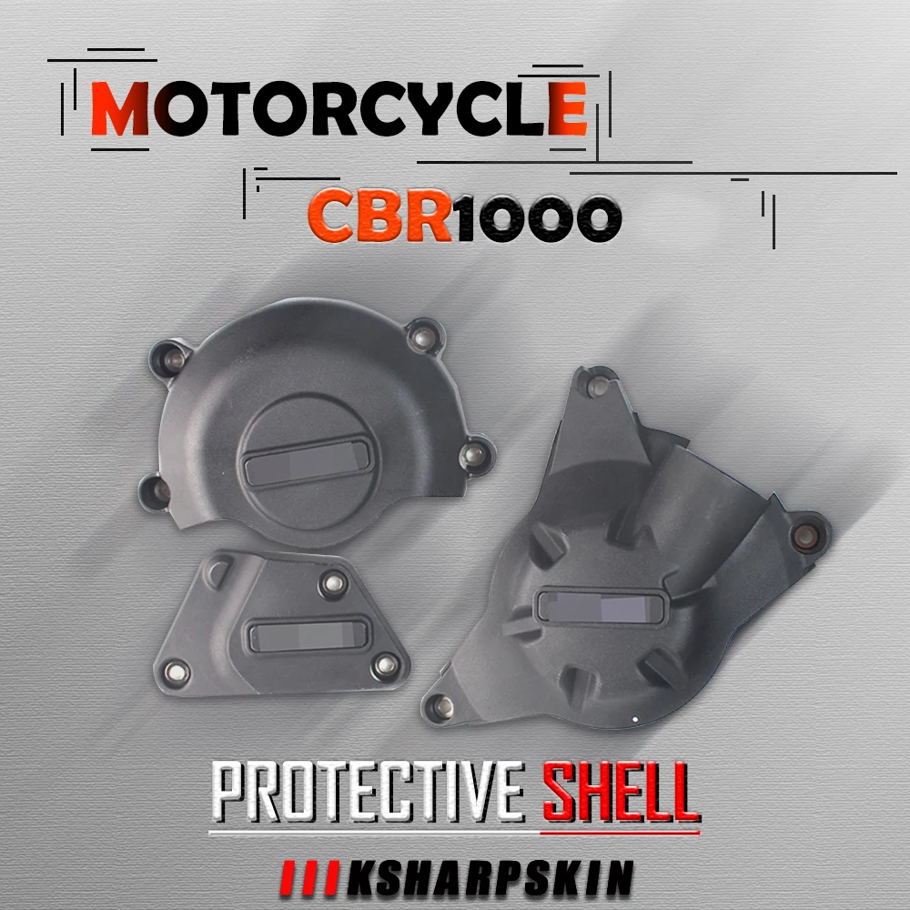 

Крышка двигателя мотоцикла защитный чехол для Honda CBR1000 CBR1000R CBR1000RR 2017 cbr 1000 r крышка двигателя мотоцикла
