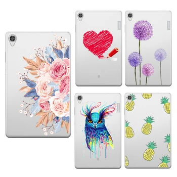 

For Lenovo Tab M8 (FHD) 8 INCH Silicone TPU Soft Phone Case for Lenovo Tab M8 FHD Back Cover Capa Clear Soft Protective Cases
