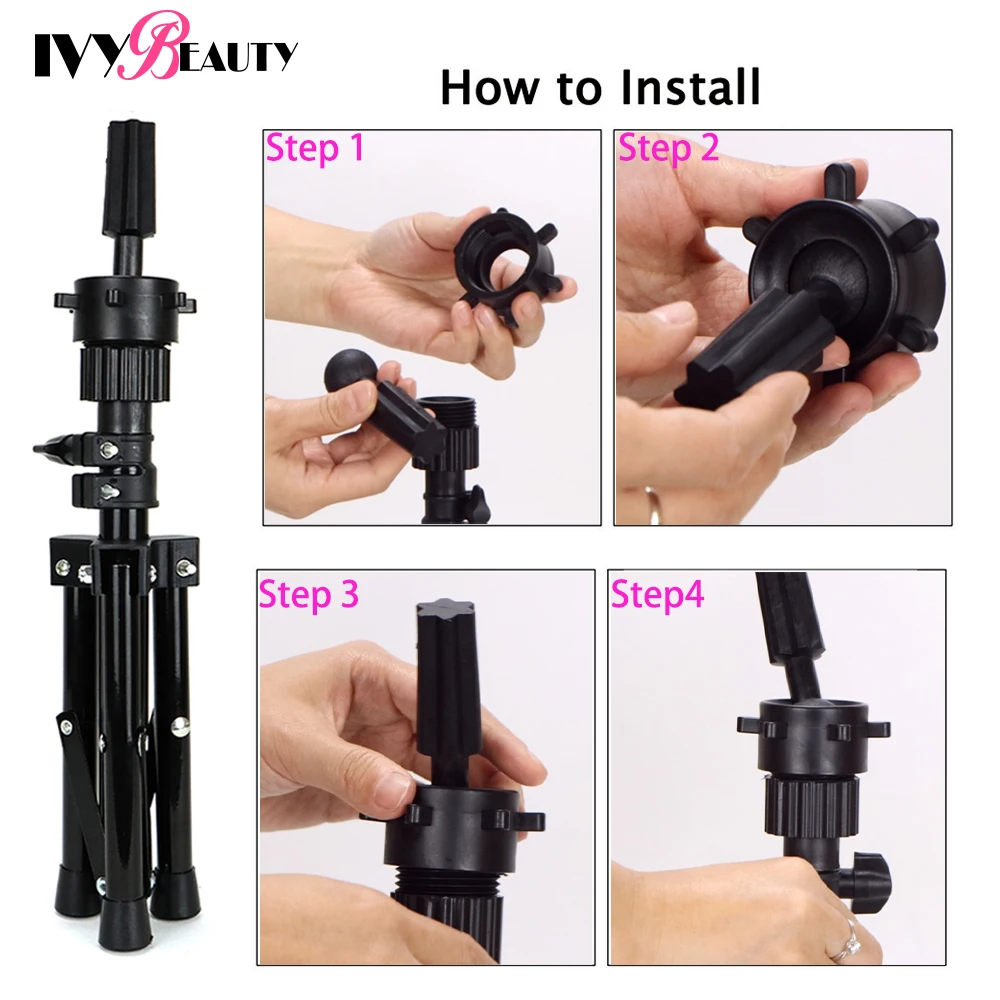 Female Mannequin Training Head And Stand For Hairdressers Hairstyles 85% Human Hair Training Head For Braid Hairdressing Head