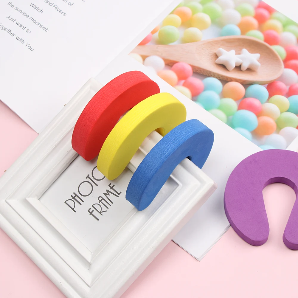 5Pcs Baby Safety Durable Foam EVA Door Stopper Finger Protect Pinch Holder Door Hardware Sofa Home Accessories