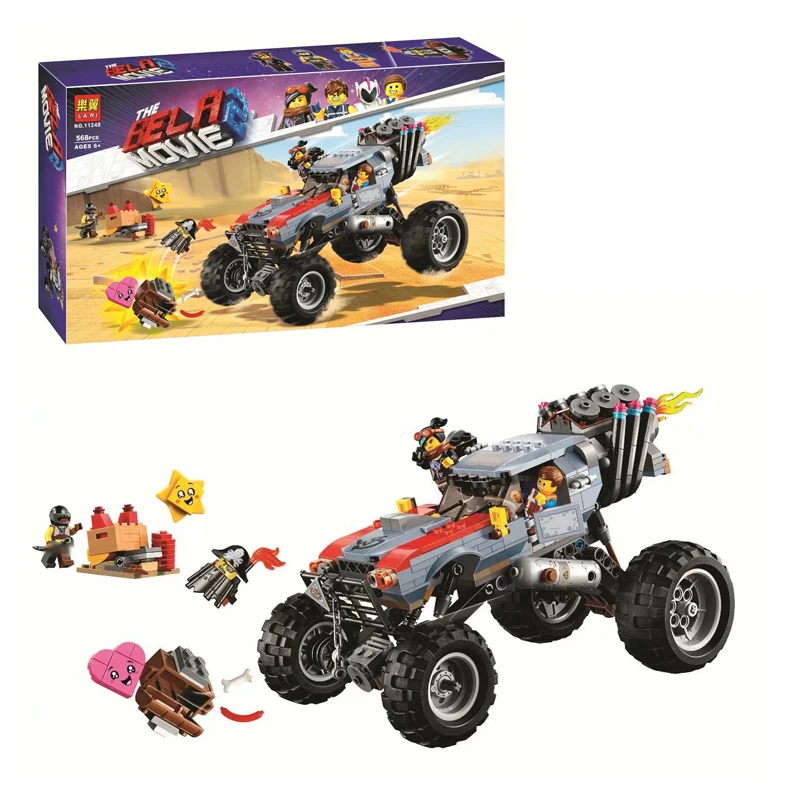 

568pcs Movie 2 Series 70829 The Emmet & Lucy's Escape Buggy Model Building Block Toy For Childnre Christmas gifts