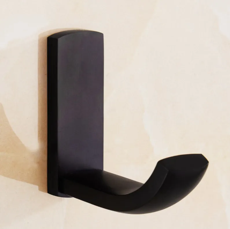 Robe Hook Набор оборудования для ванной комнаты, бронзовый держатель для зубной щетки, Держатель для полотенца, аксессуары для ванной комнаты - Цвет: Robe Hook