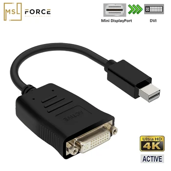 

Active Mini DP DisplayPort to DVI Adapter Converter 4K Thunderbolt for ATI Eyefinity 6 Multiple Monitors Mini DP DVI 4K30HZ HDMI