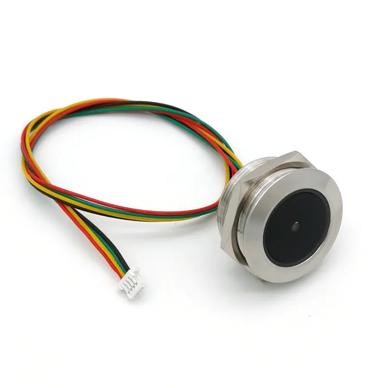 Barcode Scanner GM60 UART Stainless Steel Enclosure Controlled Ring Indicator
