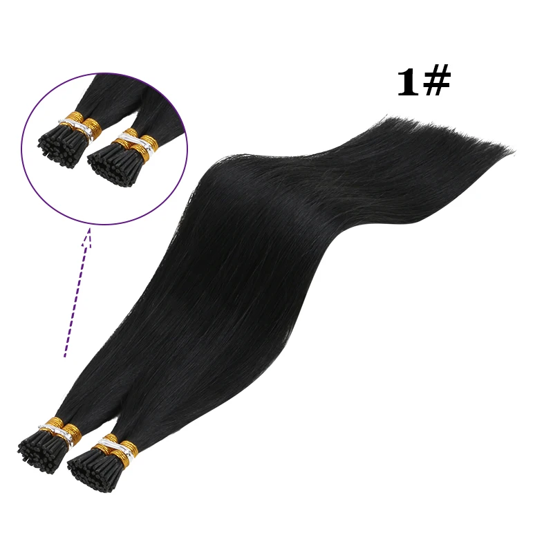 Classic Coda 200 Pieces 160grams 0.8g/Piece 18" 16" Straight Real Remy Pre Bonded Keratin I Tip On Capsule Human Hair Extension
