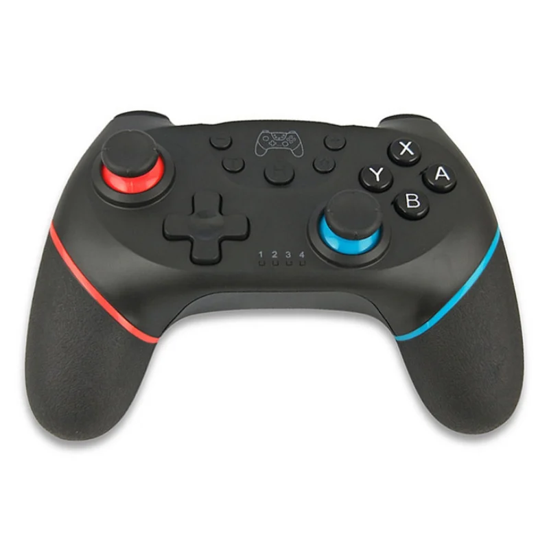 B nintendo переключатель Беспроводной Bluetooth геймпад игровой джойстик контроллер с вибрацией 6-осевой соматосенсорные геймпад - Цвет: B