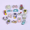 Retro Arcade Game Enamel Pins Collections Cartoon 90s Gamepad Jewelry Brooches Denim Shirt Collar Badge Lapel Pins Friends Gifts ► Photo 3/6