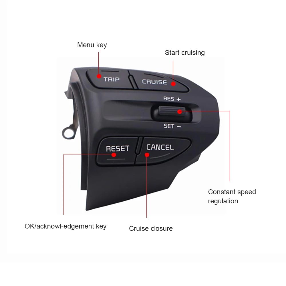 Кнопка рулевого колеса для KIA K2 RIO 2017 2018 2019 X LINE кнопки Bluetooth телефон круиз контроль