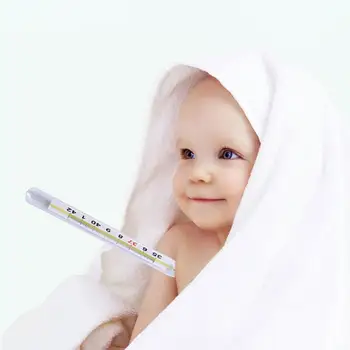 

Children Adult Thermometer Mercury Glass Oral Armpit Measurement Fever Household Thermometer