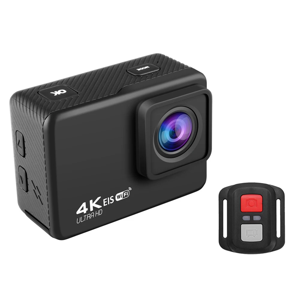 EIS Противоударная Экшн камера 4K/60FPS Спортивная Wi Fi 2 0 дюйма 170D Подводная