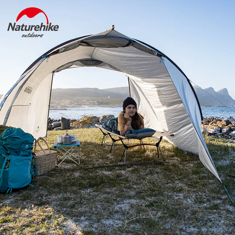 Naturehike Сверхлегкий компактный сверхмощный портативный складной кемпинг кроватка складной кемпинг кровать Путешествия альпинизмом спальная кроватка