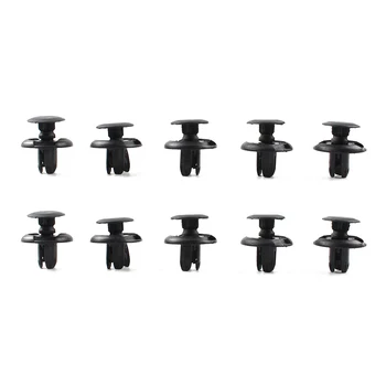 

10 PCS Fit Honda Accord Bumper Hood Fender Bumper Hood Fender Push Fits Honda Accord Plastic Rivets Retainer Clips