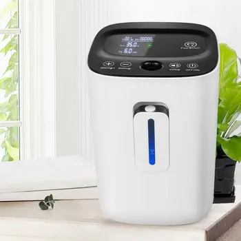 

Adjustable 1-6L/min Oxygen Concentrator Touch Screen Oxygen Machine with Voice and Nebulizer Function