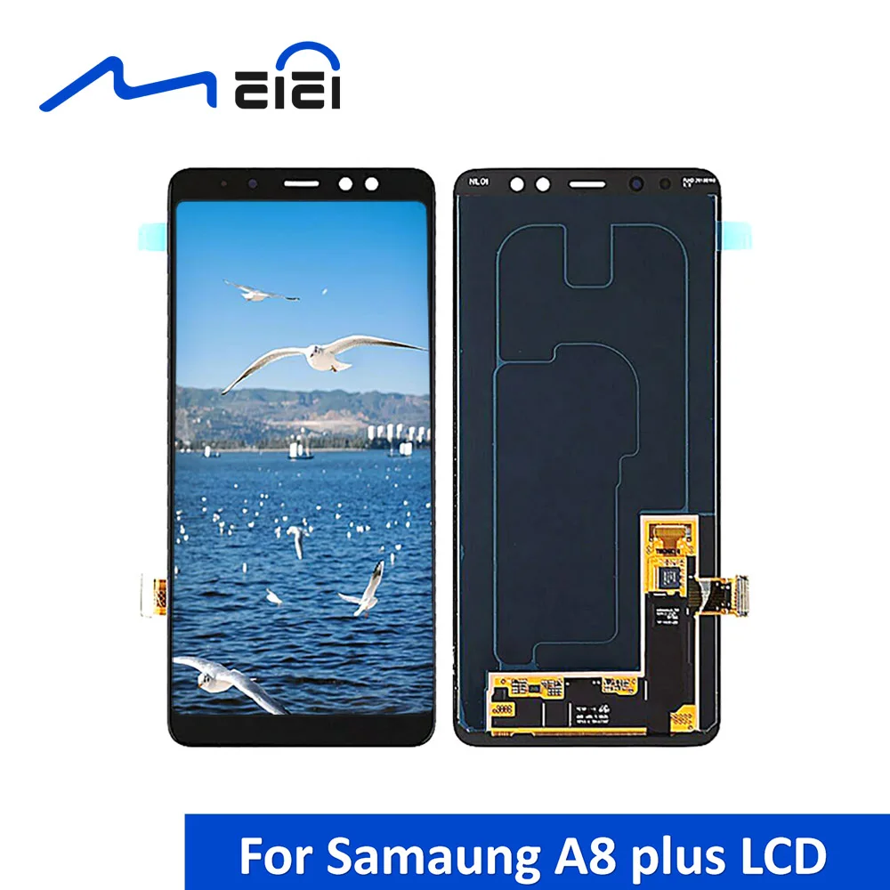 

OLED LCD For Samsung Galaxy A8 Plus 2018 A730 LCD Display Touch Screen Digitizer A730F A730F/DS A730X For Samsung A8+ 2018