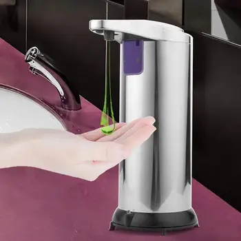 

Stainless Steel IR Sensor Touchless Automatic Liquid Soap Dispenser for Kitchen Bathroom Sensor Soap Dispenser