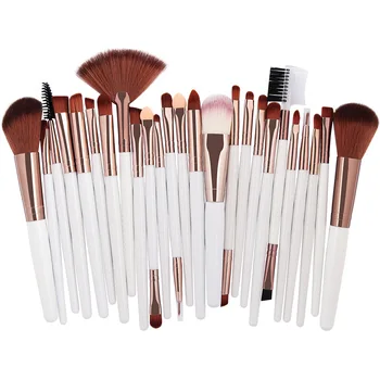 

2019 Fashion New 25pcs Eye Shadows Blush Brush Professional Makeup Brushes Foundation Lipsticks Powder Make Up Brushes Tools