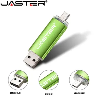 

JASTER Pendrive OTG USB Flash Drive cle usb 2.0 stick 64G otg pen drive 4G 8G 16G 32G storage devices