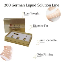 Немецкий 360 липолиз жидкий растворимый линия замораживание формирование потеря веса антицеллюлит растворение жира терапия гиалуроновая ручка держать тонкий