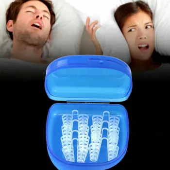 

8pcs/set relieve snoring nose clip snore stopping breathing apparatus guard