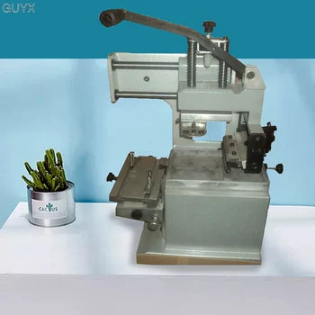 شراء ماكينة ترميز طابعة العلامات التجارية المعدنية/البلاستيك/الزجاج/النسيج/ماكينة طباعة الوسائد اليدوية