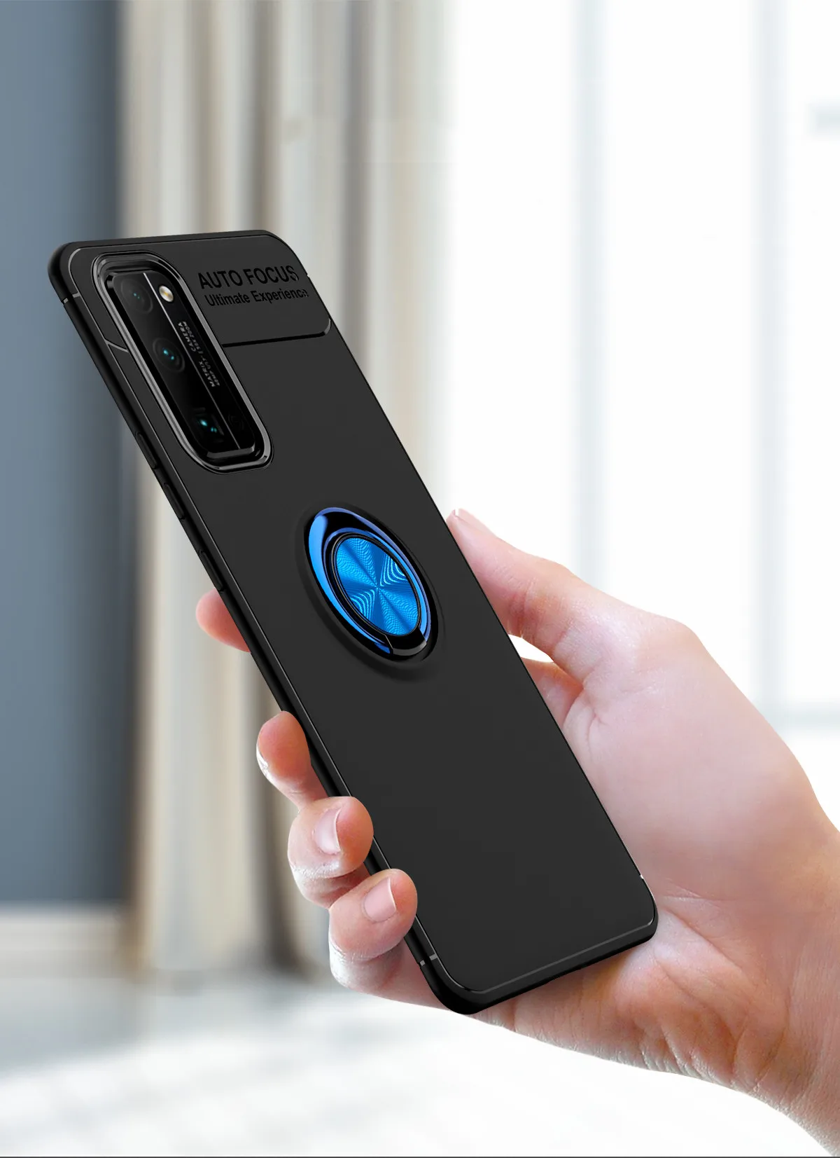 Shockproof Case For Honor 30 Pro Soft Silicone Magnetic Ring Phone Back Cover for HUAWEI 30Pro Coque Bags Cases|Бамперы| |