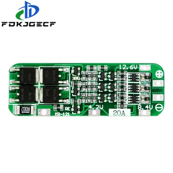 

3S 20A Li-ion Lithium Battery 18650 Charger PCB BMS Protection Board 12.6V Cell 59x20x3.4mm Module