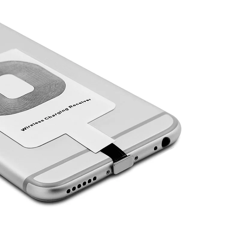 Беспроводное зарядное устройство приемник катушка Pad для iPhone 5 5S 6 6S Plus 7 7Plus SE Qi
