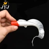 4 pièces 12cm 13g 3D grand appât souple pêche poisson tête rouge Silicone en plastique ► Photo 1/6