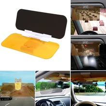 День Ночь солнцезащитный козырек вождения HD видения желтый автомобиль очки козырек 110*320*2 мм