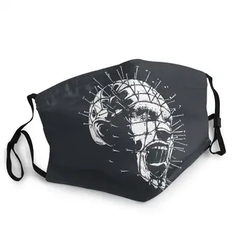 

Hellraiser Pinhead Horror Unisex Reusable Face Mask Pattern Dust Mask Protection Mask Respirator Mouth Muffle
