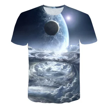 

Starry Sky 3D T-shirts Summer Fashion T shirt Men Streetwear Tshirt Short Sleeved harajuku T-shirt Homme Casual Men Clothes
