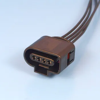 

1/2/4/10pcs/lot 1J0 973 704 4 Pin Pre Wired Pigtail Connector Plug For VW AUDI VAG 1J0973704 4819035