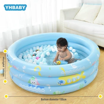 

Baby Fence Ocean Ball Pool Children's Playpen Thickened Wave Ball Pool Indoor Home Lnflatable Fence Baby Child Toy Game Fence