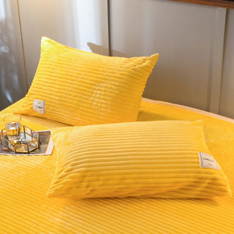 Hot Item Pillow-Case Bedding Velvet Home-Decoration Comfortable Warm And New 85ZXqjEJb