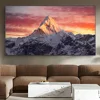 Everest Mountain In Sunset Poster And Prints Canvas Wall Art Painting Landscape Picture Decoration For Living Room Cuadros ► Photo 3/6