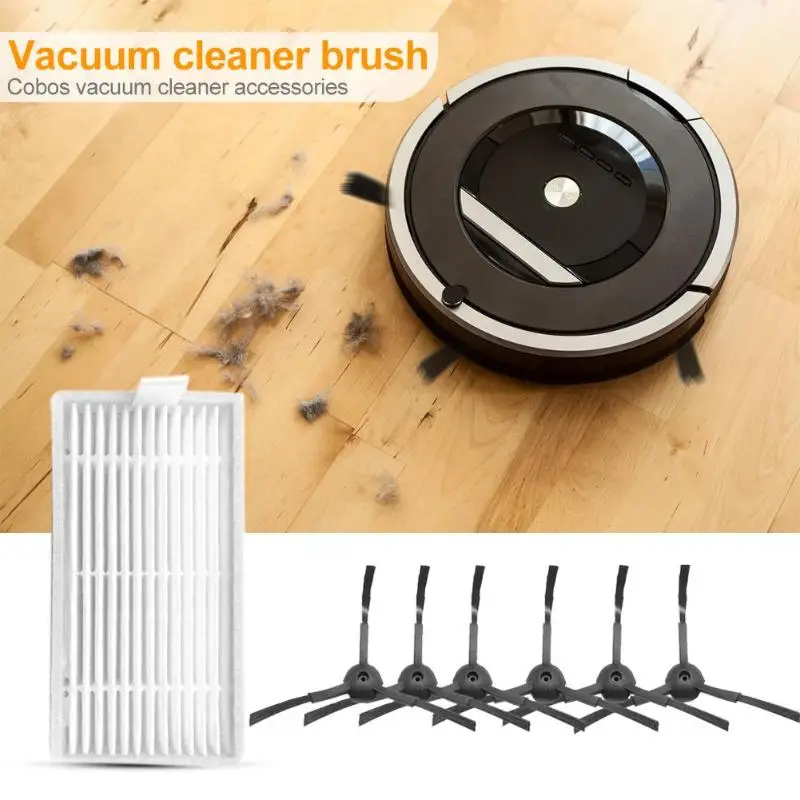 

Side Brush+Filter Suit Replacement for Ecovacs CR120 Vacuum Cleaning Robots Vacuum Cleaner Accessories
